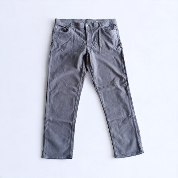 FAHERTY Men's Stretch Terry Jeans Sz 40 NWOT Slate Gray Slim Straight Leg - Picture 6 of 12